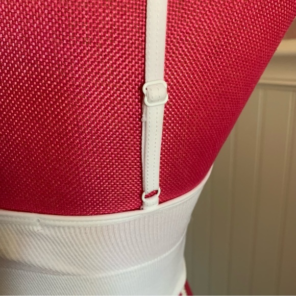 👗Bralette with Lace Detail on Bust, Adjustable Straps, size S/M, white - Picture 3 of 4